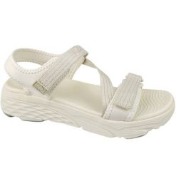 Sandały Lee Cooper LCW-24-03-2331LA beżowy. Brązowe sandały bez wzorów, z materiału, bez obcasa, bez zapięcia. Za 301.26 zł.