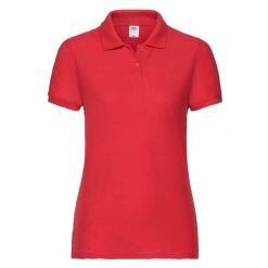Koszulka Polo Damska. Czerwone t-shirty sportowe fruit of the loom, m, bez wzorów, bez ramiączek. Za 66.99 zł.