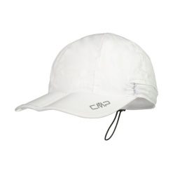 Czapka damska CMP. Białe czapki z daszkiem CMP, bez wzorów, z tkaniny. Za 128.70 zł.