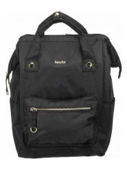 Boscha Plecak w kolorze czarnym - 45 x 36 x 13 cm rozmiar: onesize. Czarne plecaki Boscha, bez wzorów, z materiału, na ramię, bez dodatków. Za 173.99 zł.