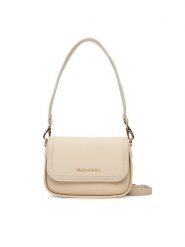 Valentino Torebka Atena Re VBS9PS09 Kremowy. Białe torebki klasyczne Valentino, bez wzorów, z materiału, bez dodatków. Za 359.99 zł.