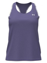 Under Armour Top sportowy "Tech Knockout" w kolorze fioletowym rozmiar: L. Różowe topy sportowe Under Armour, l, bez wzorów, z materiału, outdoorowe. Za 85.95 zł.