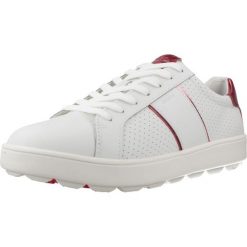 Buty GEOX D SPHERICA ECUB-1 Biały. Białe buty trekkingowe Geox, ze skóry, bez zapięcia. Za 284.99 zł.
