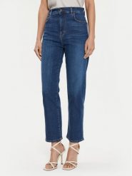 Weekend Max Mara Jeansy Cesy 2425186031 Niebieski Tapered Leg. Niebieskie jeansy Weekend Max Mara, bez wzorów, z bawełny. Za 339.99 zł.