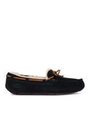 Ugg Kapcie W Dakota 1107949 Czarny. Czarne kapcie UGG, bez wzorów, ze skóry. Za 469.99 zł.
