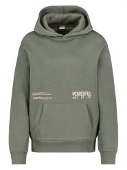 Eight2Nine Bluza w kolorze zielonym rozmiar: XS. Zielone bluzy Eight2Nine, xs, bez wzorów, z bawełny, bez ramiączek, z kapturem. Za 100.99 zł.