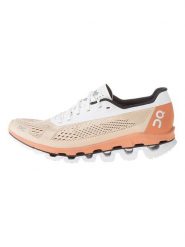 ON RUNNING Buty "Cloudboom 1" w kolorze biało-pomarańczowym do biegania rozmiar: 36,5. Białe buty do biegania On Running, bez wzorów, z materiału, bez zapięcia, do biegania. Za 414.83 zł.