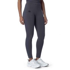 Damskie legginsy Kappa Gazib. Szare legginsy sportowe Kappa, bez wzorów. Za 217.50 zł.