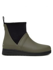 Tretorn Kalosze Viken Low Neo 47323864 Khaki. Brązowe kalosze Tretorn, bez wzorów, z kauczuku, bez zapięcia. Za 449.99 zł.