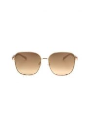 Karen Millen Damskie okulary przeciwsłoneczne w kolorze beżowo-jasnobrązowym rozmiar: 58. Brązowe okulary przeciwsłoneczne Karen Millen, bez wzorów, z tworzywa sztucznego, metalowe. Za 204.95 zł.