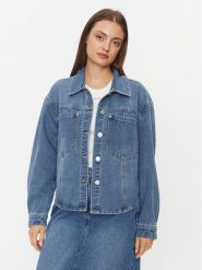 Vero Moda Kurtka jeansowa Josie 10294181 Niebieski Relaxed Fit. Niebieskie kurtki Vero Moda, m, bez wzorów, z bawełny, bez kaptura. Za 149.99 zł.