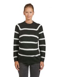 Vertbaudet Sweter w kolorze antracytowo-białym rozmiar: 36/38. Białe swetry vertbaudet, bez wzorów, moda ciążowa, bez ramiączek. Za 88.02 zł.