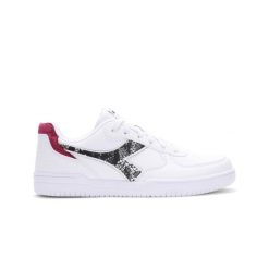 Trampki damskie DIADORA RAPTOR LOW REPTILE WN. Białe trampki Diadora, bez wzorów, bez zapięcia. Za 119.99 zł.