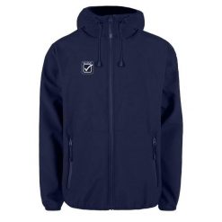 Unisex softshellowa kurtka 3082, 100% poliester 320 g/m², wodoodporna z kapturem. Niebieskie kurtki Givova, m, bez wzorów, z materiału, klasyczne, z kapturem. Za 181.44 zł.