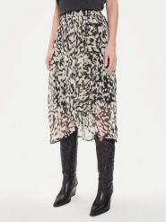 Morgan Spódnica midi 241-JAILY.F Beżowy Regular Fit. Brązowe spódnice Morgan, bez wzorów, z syntetyku, midi. Za 199.99 zł.