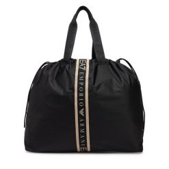 Torebka EA7 Emporio Armani. Czarne torebki klasyczne EA7 Emporio Armani, bez wzorów, klasyczne, bez dodatków. Za 479.99 zł.