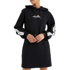 Bluza turystyczna sukienka damska Ellesse Siccus Dress. Czarne bluzy bez kaptura Ellesse, s, bez wzorów, z bawełny, bez kaptura. W wyprzedaży za 199.55 zł.