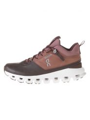 ON RUNNING Buty turystyczne "Cloud Hi Waterproof 1" w kolorze szaro-czerwonym rozmiar: 36,5. Czerwone buty trekkingowe On Running, bez zapięcia. Za 369.82 zł.