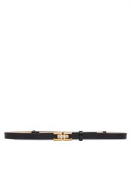 Elisabetta Franchi Pasek Damski CT-24S-62E2-V190 Czarny. Czarne paski Elisabetta Franchi, bez wzorów, ze skóry. Za 809.99 zł.