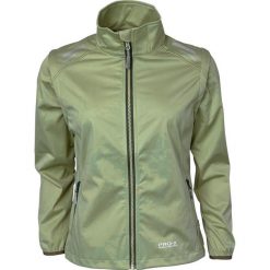 Damska wodoodporna kurtka softshell Pro-X Elements Hellen. Zielone kurtki przejściowe sportowe PRO-X ELEMENTS, bez wzorów, z materiału, bez kaptura, rowerowe. Za 444.50 zł.