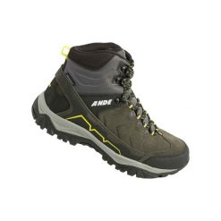 Buty Outdoor Ande Hiker High Wp Dorośli. Brązowe buty trekkingowe Ande, z zamszu, bez zapięcia. Za 394.99 zł.
