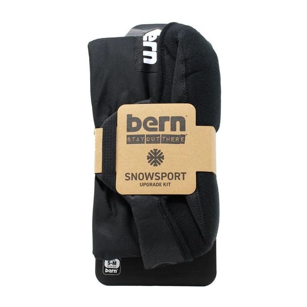 Czapka pod kask rowerowy na zimę Bern Universal. Czarne czapki zimowe BERN, bez wzorów, sportowe. Za 344.50 zł.