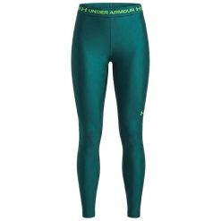 Legginsy Under Armour Heatgear Legging Damskie. Zielone legginsy Under Armour, s, bez wzorów, z elastanu. Za 282.99 zł.
