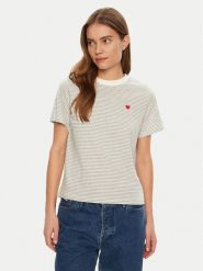 JDY T-Shirt Pisa 15298612 Szary Regular Fit. Szare t-shirty JDY, xs, bez wzorów, z bawełny, bez kołnierzyka, bez ramiączek. Za 59.99 zł.