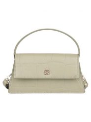 Bellicci Skórzana torebka "Vicky" w kolorze zielonym - 22 x 11 x 6 cm rozmiar: onesize. Zielone torebki klasyczne Bellicci, bez wzorów, z materiału, przez ramię, bez dodatków. Za 165.99 zł.