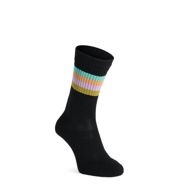 Skarpety turystyczne Mons Royale Signature Crew Sock. Czarne skarpetki Mons Royale, bez wzorów. Za 98.99 zł.