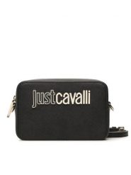 Just Cavalli Torebka 74RB4B82 Czarny. Czarne listonoszki Just Cavalli, bez wzorów, ze skóry, bez dodatków. Za 839.99 zł.