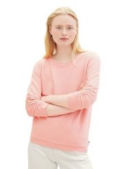 Tom Tailor Bluza w kolorze jasnoróżowym rozmiar: S. Różowe bluzy Tom Tailor, s, bez wzorów, z bawełny, bez kaptura. Za 48.50 zł.