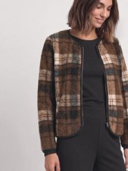 Street One Damowa kurtka z futerkiem typu teddy Kobiety brązowy, 36. Brązowe kurtki Street One, bez wzorów, street, bez kaptura. Za 399.95 zł.