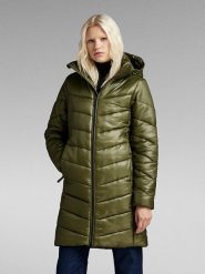 G-Star Płaszcz pikowany w kolorze khaki rozmiar: XS. Brązowe płaszcze G-Star, xs, bez wzorów, retro, bez kaptura. Za 316.99 zł.