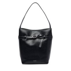 Torebka Calvin Klein. Czarne torebki klasyczne Calvin Klein, bez wzorów, klasyczne, bez dodatków. Za 649.99 zł.
