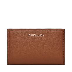 Portfel MICHAEL Michael Kors. Brązowe portfele MICHAEL Michael Kors, bez wzorów. Za 349.99 zł.