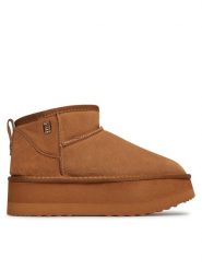 Liu Jo Śniegowce Jane 01 SA4051 PX002 Brązowy. Brązowe śniegowce Liu Jo, bez wzorów, ze skóry, bez zapięcia. Za 749.99 zł.