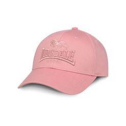 Czapka z daszkiem Lonsdale Salford. Czerwone czapki z daszkiem Lonsdale, bez wzorów, sportowe. Za 148.50 zł.