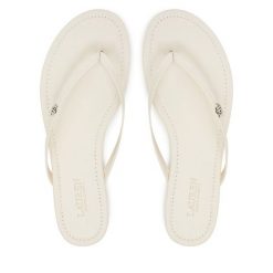 Japonki LAUREN RALPH LAUREN. Białe japonki Lauren Ralph Lauren, bez wzorów. Za 299.99 zł.