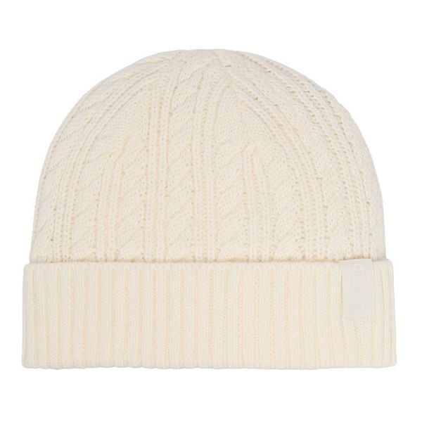 Czapka Guess. Białe czapki zimowe Guess, z aplikacjami. Za 214.99 zł.
