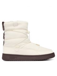 Puma Śniegowce Snowbae Wns 393920 Kremowy. Białe śniegowce Puma, bez wzorów, z materiału, bez zapięcia. Za 349.99 zł.