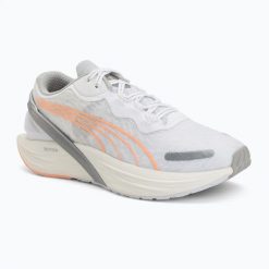 Buty do biegania damskie PUMA Run Xx Nitro. Białe buty do biegania Puma, bez wzorów, z materiału, bez zapięcia, do biegania. Za 349.99 zł.