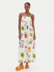 Seafolly Sukienka letnia La Boca 55597-DR Écru Regular Fit. Sukienki Seafolly, m, bez wzorów, z bawełny, bez kołnierzyka, bez ramiączek. Za 759.99 zł.