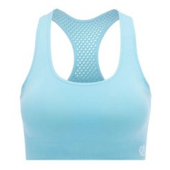 Damski Biustonosz Sportowy Dont Sweat It II. Niebieskie biustonosze sportowe Dare 2b, bez wzorów, na fitness i siłownię. Za 93.99 zł.