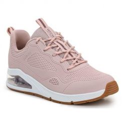 Buty treningowe damskie Skechers Uno 2 Traveler. Brązowe buty treningowe Skechers, na lato, bez wzorów, z materiału, bez zapięcia. Za 385.00 zł.