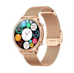 Smartwatch damski Manta Kelly złoty stalowy. Szare smartbandy Manta Multimedia Sp. z o.o. Za 211.99 zł.