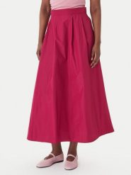 Marella Spódnica trapezowa Eburnea 2615101032 Różowy Regular Fit. Czerwone spódnice Marella, bez wzorów, z syntetyku, trapezowe. Za 439.99 zł.