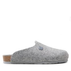 Kapcie Genuins. Szare kapcie Genuins, bez wzorów. Za 219.99 zł.