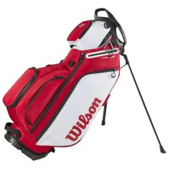 Torba na statyw golfowy Wilson Golf Staff Talus 5. Białe swetry Wilson, bez wzorów, z materiału, bez ramiączek. Za 1,078.50 zł.