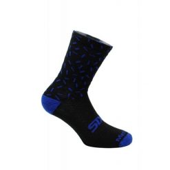 Skarpety rowerowe Merinos Socks. Czarne skarpetki SIXS, bez wzorów, ze skóry. Za 172.00 zł.